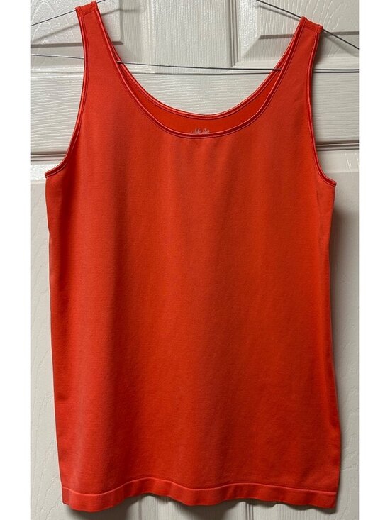 Cato Tops - Cato Women's Coral Seamless Camisole Stretch Knit Tank 18/20W Summer Beach Basic